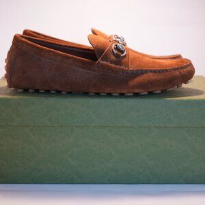 GUCCI MOCASIN LEATHER R.S.SUEDE SWEET